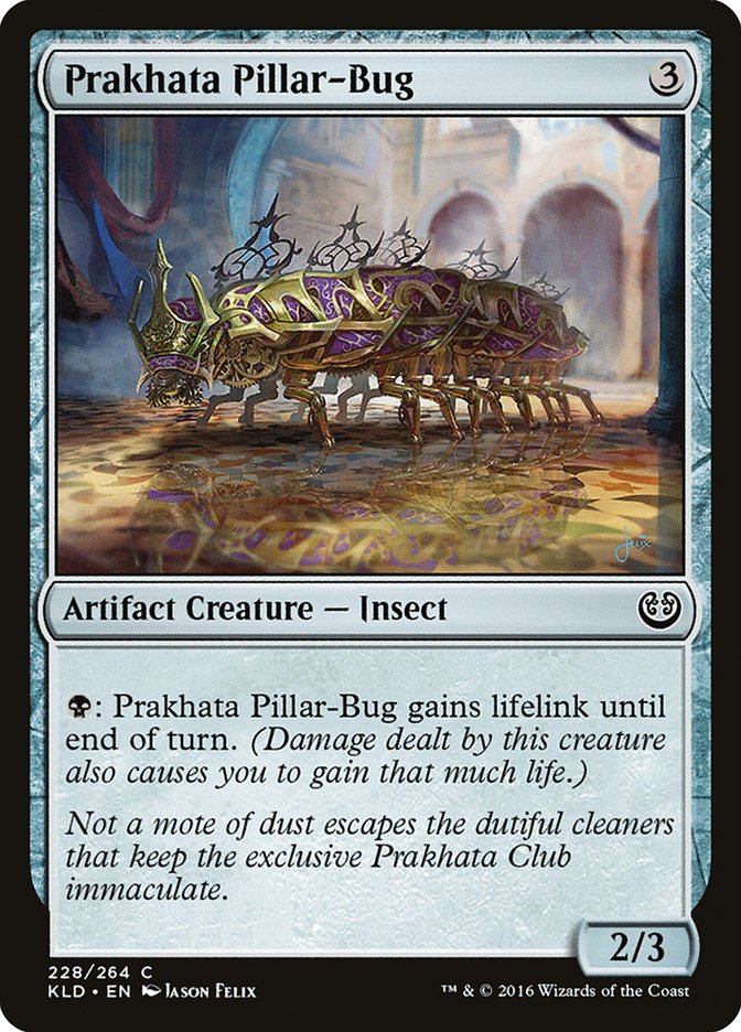 Prakhata Pillar-Bug – Common Magic: The Gathering card from Kaladesh (#228)
