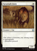 Savannah Lions – Uncommon Magic: The Gathering card from Foundations (#146)