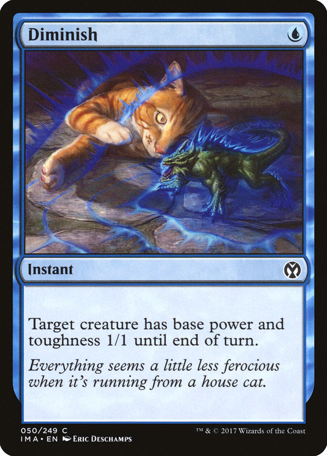 Diminish – Common Magic: The Gathering card from Iconic Masters (#50)