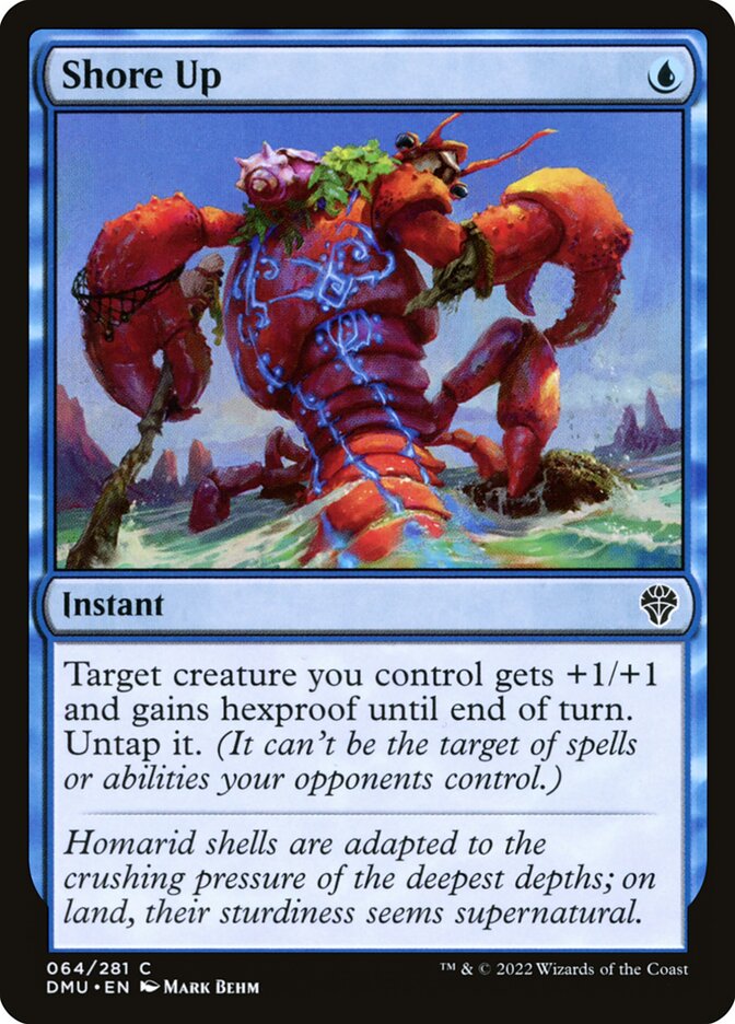 Shore Up – Common Magic: The Gathering card from Dominaria United (#64)