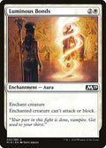 Luminous Bonds – Common Magic: The Gathering card from Core Set 2019 (#25)