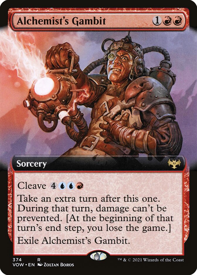 Alchemist's Gambit – Rare Magic: The Gathering card from Innistrad: Crimson Vow (#374)