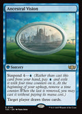 Ancestral Vision – Rare Magic: The Gathering card from Tarkir: Dragonstorm Commander (#144)