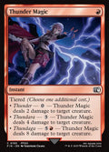 Thunder Magic – Common Magic: The Gathering card from Final Fantasy (#165)