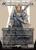 Dion, Bahamut's Dominant // Bahamut, Warden of Light – Rare Magic: The Gathering card from Final Fantasy (#521)