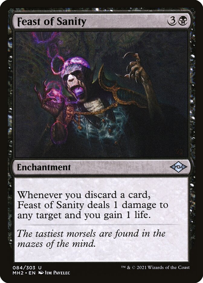 Feast of Sanity – Uncommon Magic: The Gathering card from Modern Horizons 2 (#84)