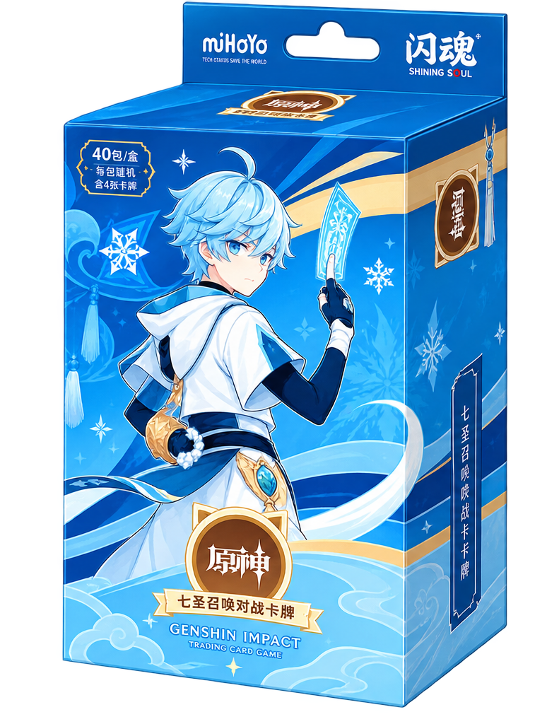 Genshin Impact Trading Card Game - Pre-Build Starter Deck 07 - Chongyun - Series 1