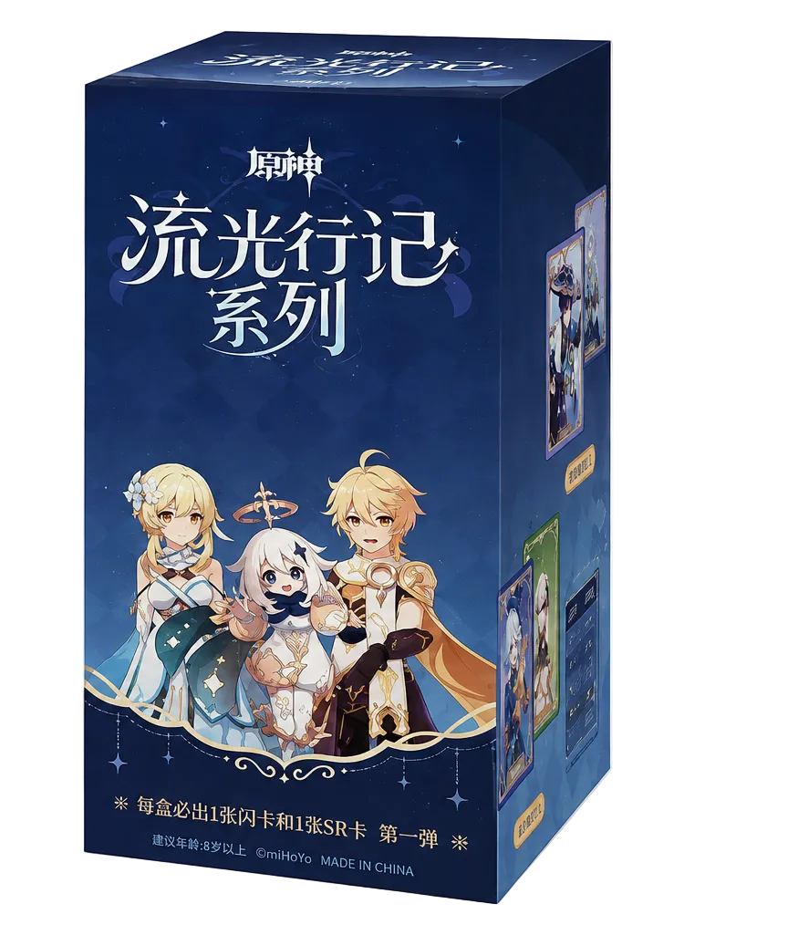 Genshin Impact Trading Card Game Journey of Light Chinese Booster Box