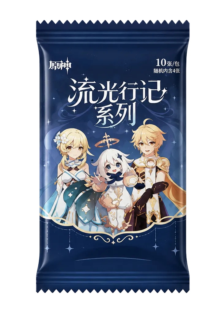 Genshin Impact Trading Card Game Journey of Light Chinese Booster pack