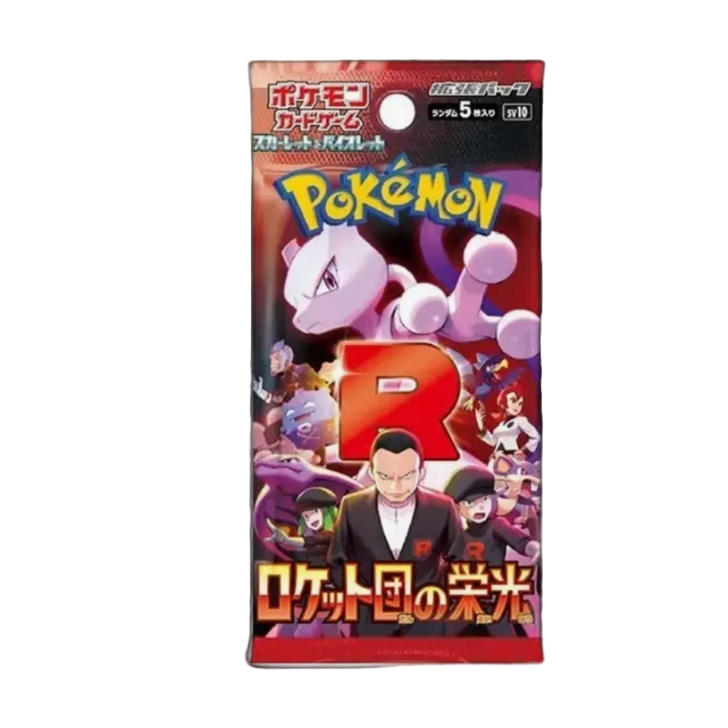 Japanese Pokemon - Glory of Team Rocket sv10 Booster Pack