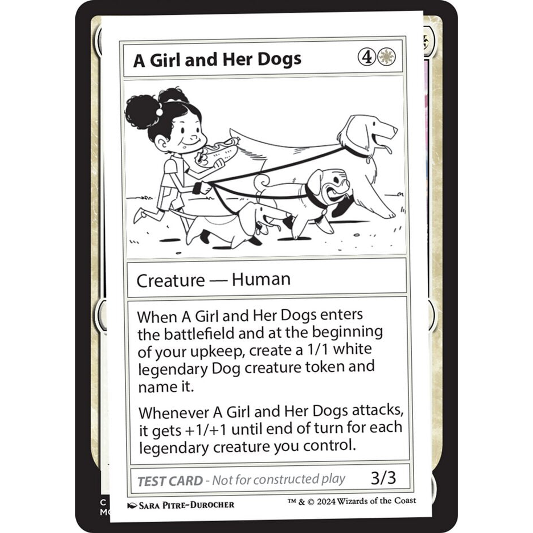 A Girl and Her Dogs (MB2 515) — Moore Collectables UK