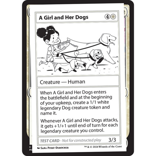 A Girl and Her Dogs (MB2 515) — Moore Collectables UK
