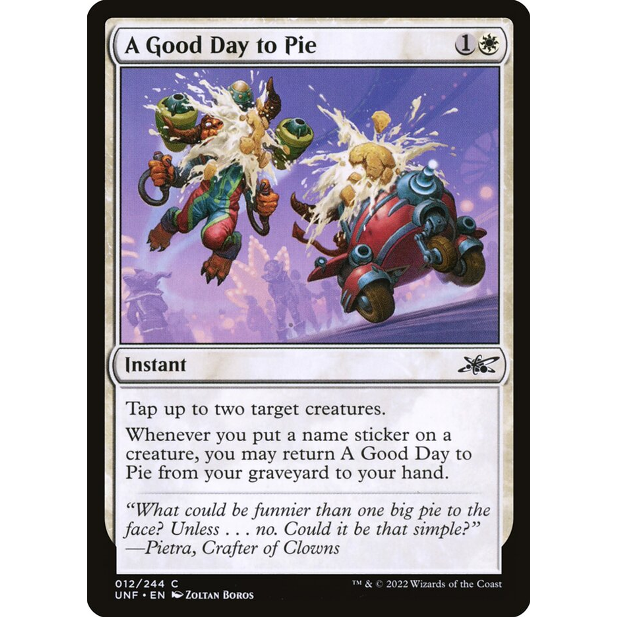 A Good Day to Pie (UNF 12) — Moore Collectables UK