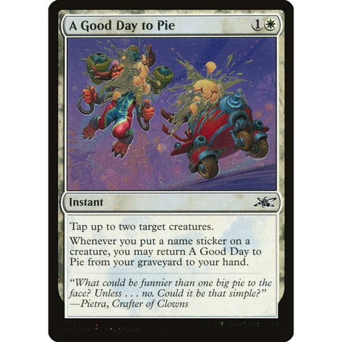 A Good Day to Pie (UNF 298) — Moore Collectables UK