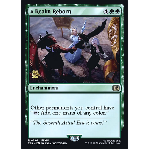 A Realm Reborn (PFIN 196s) — Moore Collectables UK