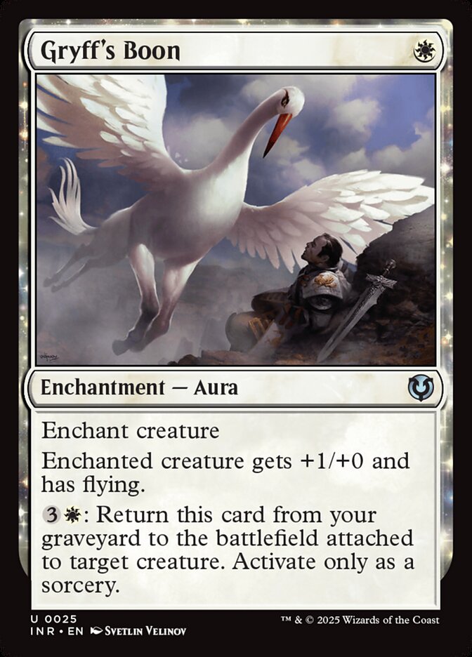 Gryff's Boon – Uncommon Magic: The Gathering card from Innistrad Remastered (#25)