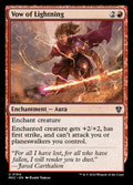 Vow of Lightning – Uncommon Magic: The Gathering card from Murders at Karlov Manor Commander (#164)