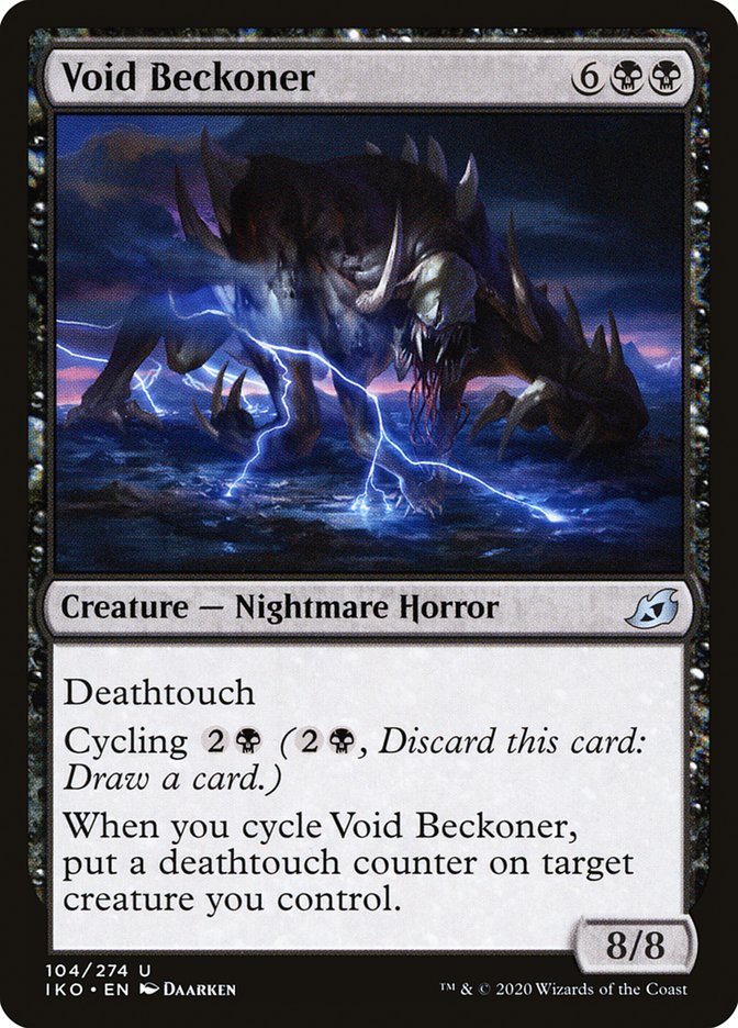 Void Beckoner – Uncommon Magic: The Gathering card from Ikoria: Lair of Behemoths (#104)