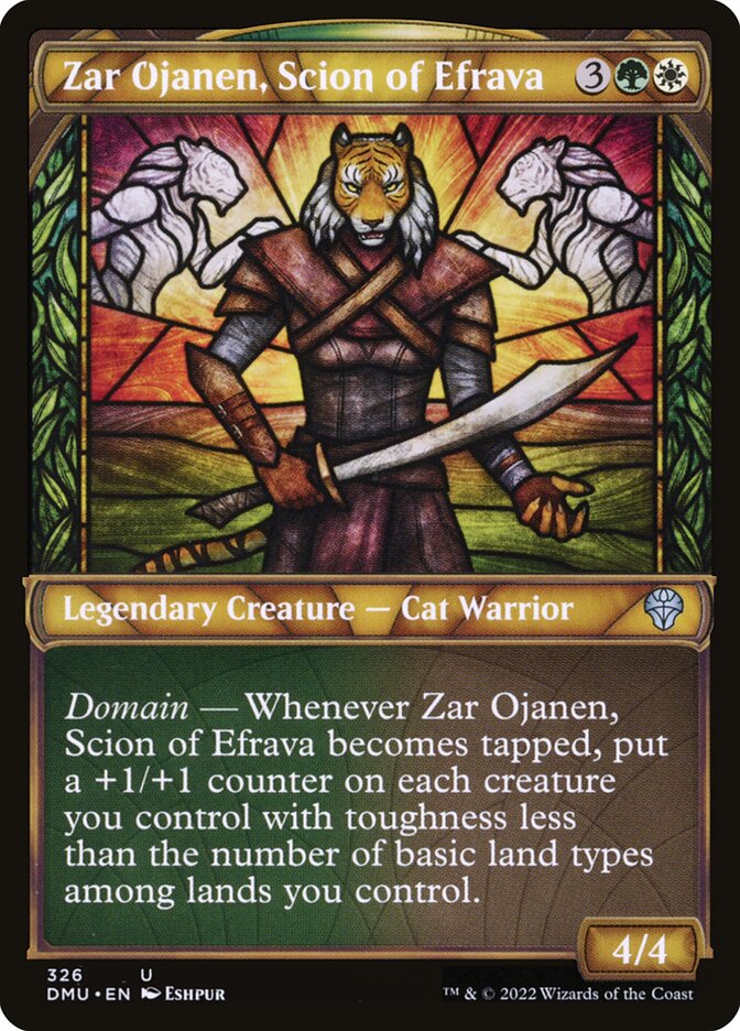 Zar Ojanen, Scion of Efrava – Uncommon Magic: The Gathering card from Dominaria United (#326)