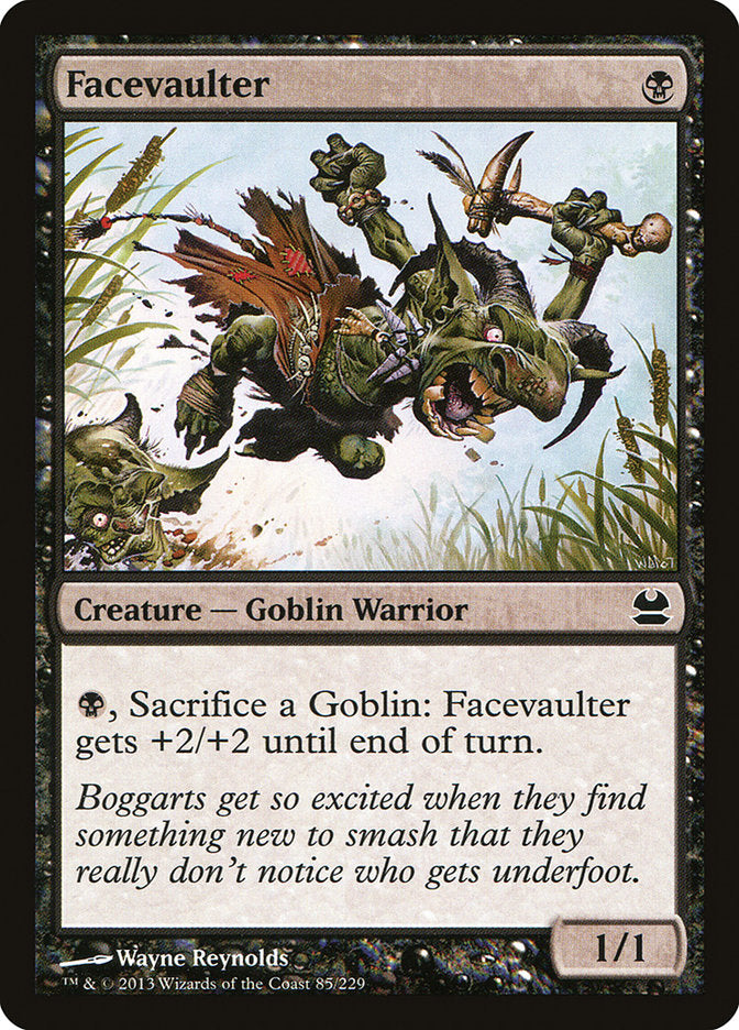 Facevaulter – Common Magic: The Gathering card from Modern Masters (#85)