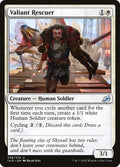 Valiant Rescuer – Uncommon Magic: The Gathering card from Ikoria: Lair of Behemoths (#36)