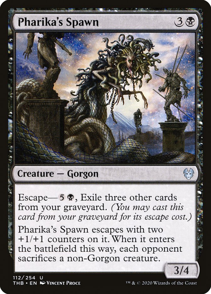 Pharika's Spawn – Uncommon Magic: The Gathering card from Theros Beyond Death (#112)