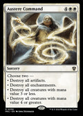 Austere Command – Rare Magic: The Gathering card from Murders at Karlov Manor Commander (#56)