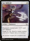 Kor Halberd – Common Magic: The Gathering card from March of the Machine (#27)
