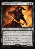 Gaius van Baelsar – Uncommon Magic: The Gathering card from Final Fantasy (#102)