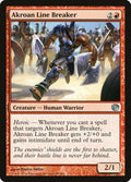 Akroan Line Breaker – Uncommon Magic: The Gathering card from Journey into Nyx (#88)