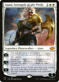 Ajani, Strength of the Pride – Mythic Magic: The Gathering card from Jumpstart 2022 (#141)