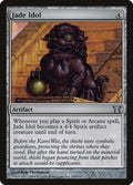 Jade Idol – Uncommon Magic: The Gathering card from Champions of Kamigawa (#256)