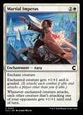 Martial Impetus – Common Magic: The Gathering card from Ravnica: Clue Edition (#65)