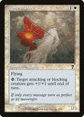 Angelic Page – Common Magic: The Gathering card from Seventh Edition (#1★)