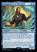 Elrond, Lord of Rivendell – Uncommon Magic: The Gathering card from The Lord of the Rings: Tales of Middle-earth (#49)