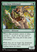 Lys Alana Informant – Common Magic: The Gathering card from Lorwyn Eclipsed (#181)