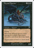 Abyssal Specter – Uncommon Magic: The Gathering card from Seventh Edition (#116)