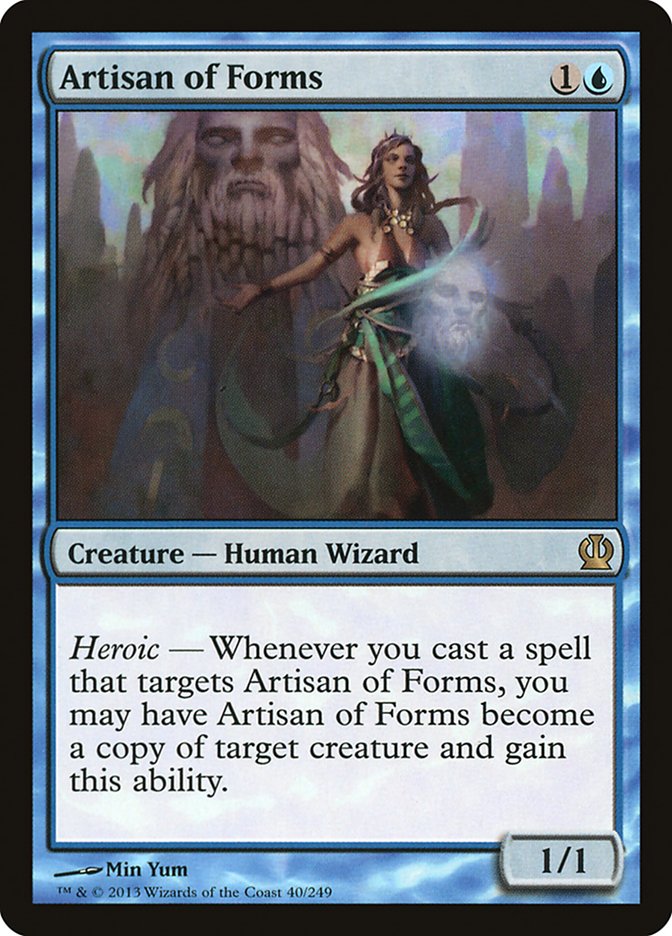 Artisan of Forms – Rare Magic: The Gathering card from Theros (#40)