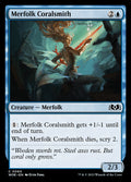 Merfolk Coralsmith – Common Magic: The Gathering card from Wilds of Eldraine (#60)