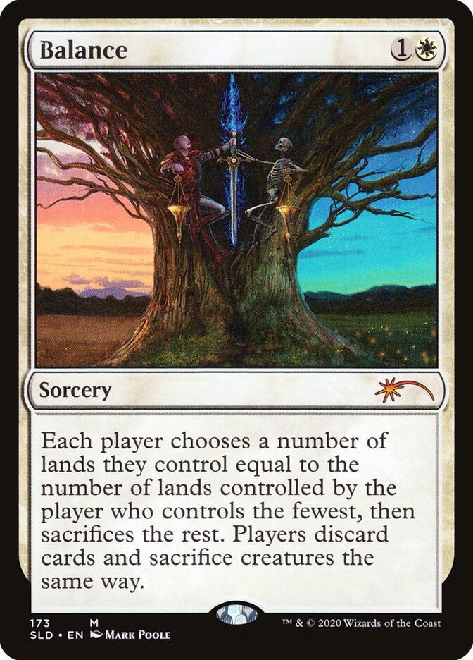 Balance – Mythic Magic: The Gathering card from Secret Lair Drop (#173)