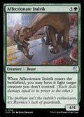 Affectionate Indrik – Uncommon Magic: The Gathering card from Ravnica: Clue Edition (#155)