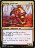 Blazing Hellhound – Uncommon Magic: The Gathering card from Double Masters 2022 (#183)
