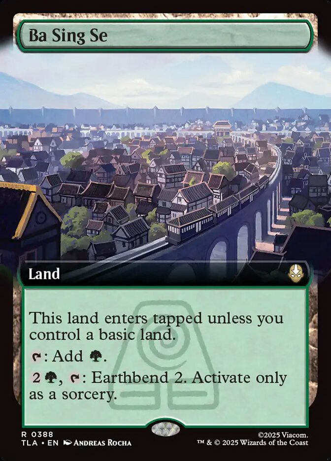 Ba Sing Se – Rare Magic: The Gathering card from Avatar: The Last Airbender (#388)