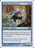 Sneaky Homunculus – Common Magic: The Gathering card from Eighth Edition (#101)