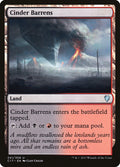 Cinder Barrens – Uncommon Magic: The Gathering card from Commander 2017 (#241)