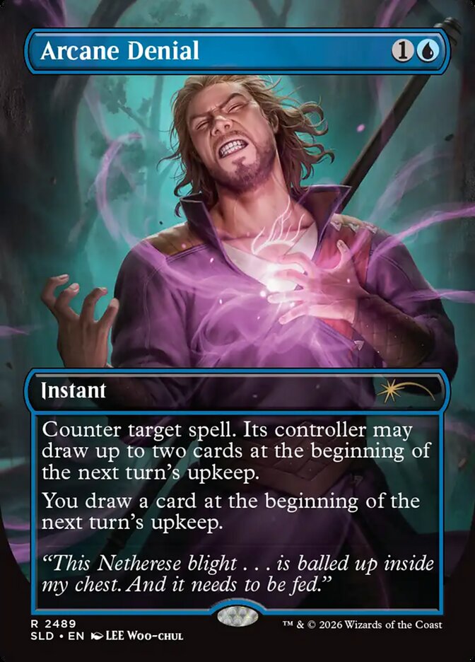 Arcane Denial – Rare Magic: The Gathering card from Secret Lair Drop (#2489)