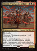 Alesha, Who Laughs at Fate – Rare Magic: The Gathering card from Foundations (#115)