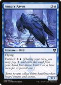 Augury Raven – Common Magic: The Gathering card from Kaldheim (#44)