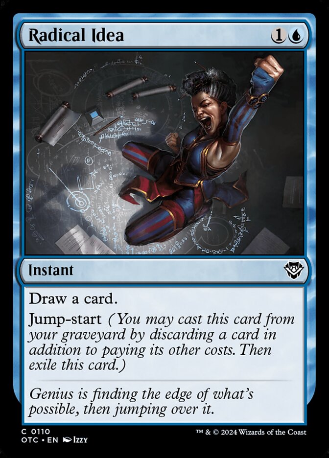 Radical Idea – Common Magic: The Gathering card from Outlaws of Thunder Junction Commander (#110)