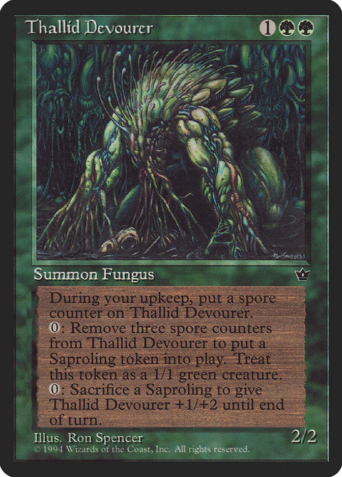 Thallid Devourer – Uncommon Magic: The Gathering card from Fallen Empires (#75)